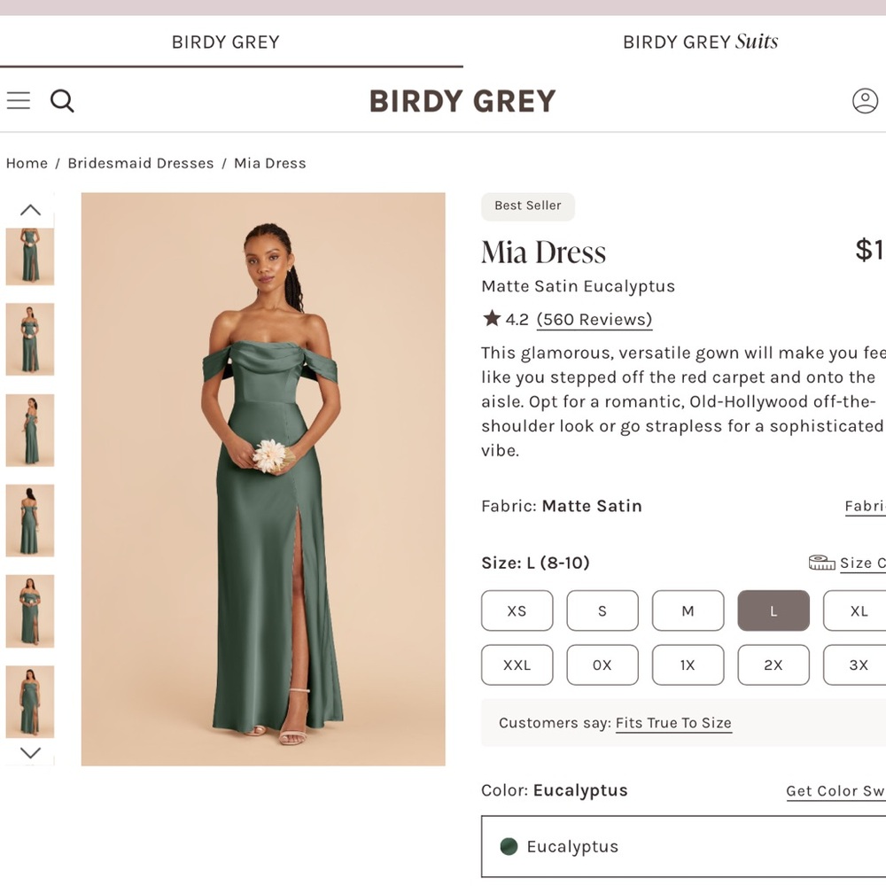 Birdy Grey Eucalyptus Maxi Skirt